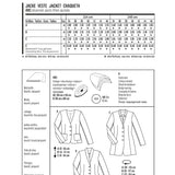 Burda Sewing Pattern 6569 Jacket - Ribes y Casals