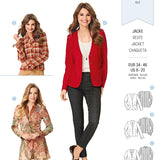 Burda Sewing Pattern 6569 Jacket - Ribes y Casals