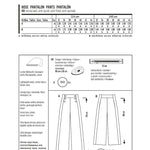 Burda Sewing Pattern 6573 Pants - Ribes y Casals