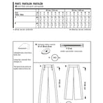 Burda Sewing Pattern 6573 Pants - Ribes y Casals