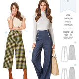 Burda Sewing Pattern 6573 Pants - Ribes y Casals