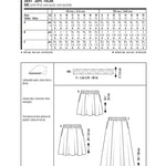 Burda Sewing Pattern 6586 Skirt - Ribes y Casals