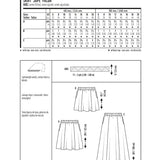 Burda Sewing Pattern 6586 Skirt - Ribes y Casals
