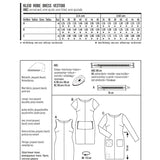 Burda Sewing Pattern 6609 Dress - Ribes y Casals