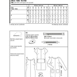 Burda Sewing Pattern 6609 Dress - Ribes y Casals