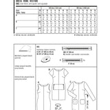 Burda Sewing Pattern 6609 Dress - Ribes y Casals