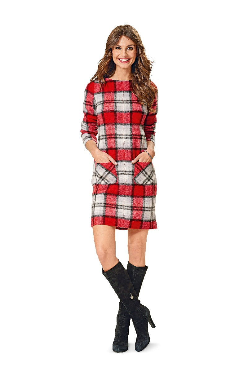 Burda Sewing Pattern 6609 Dress - Ribes y Casals