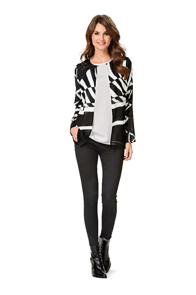 Burda Sewing Pattern 6610 Jacket and shirt - Ribes y Casals