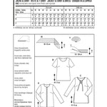 Burda Sewing Pattern 6610 Jacket and shirt - Ribes y Casals