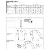 Burda Sewing Pattern 6611 Shirt - Ribes y Casals