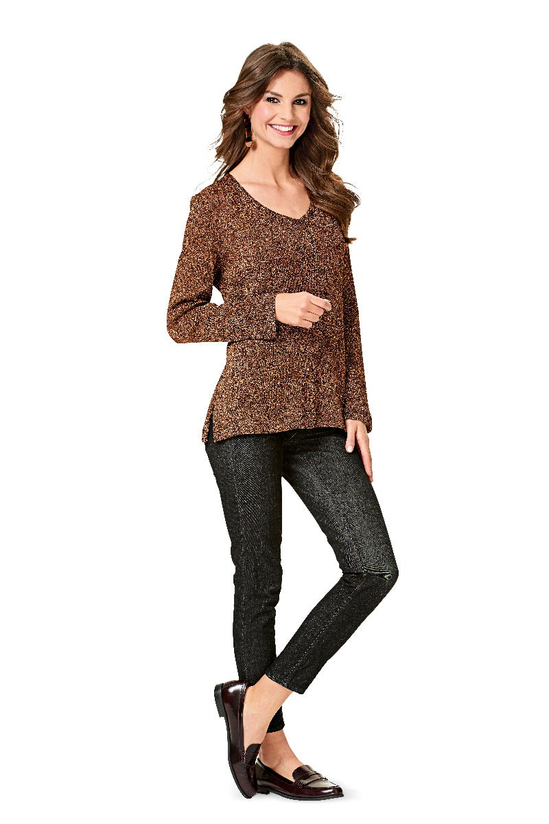 Burda Sewing Pattern 6611 Shirt - Ribes y Casals