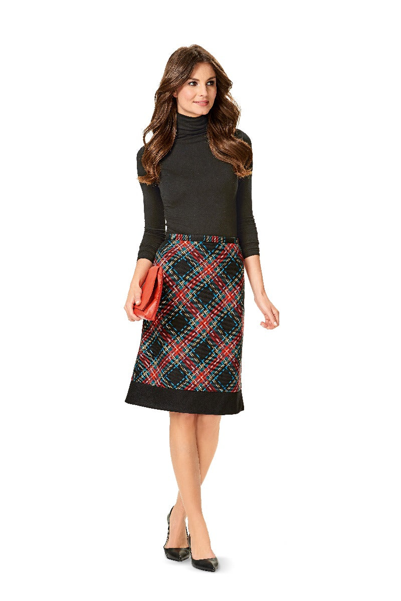 Burda Sewing Pattern 6612 Skirt - Ribes y Casals