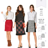 Burda Sewing Pattern 6612 Skirt - Ribes y Casals