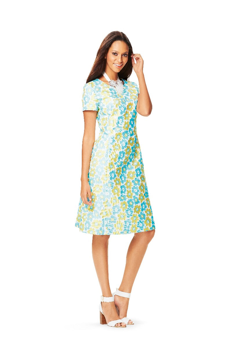 Burda Sewing Pattern 6627 Dress - Ribes y Casals