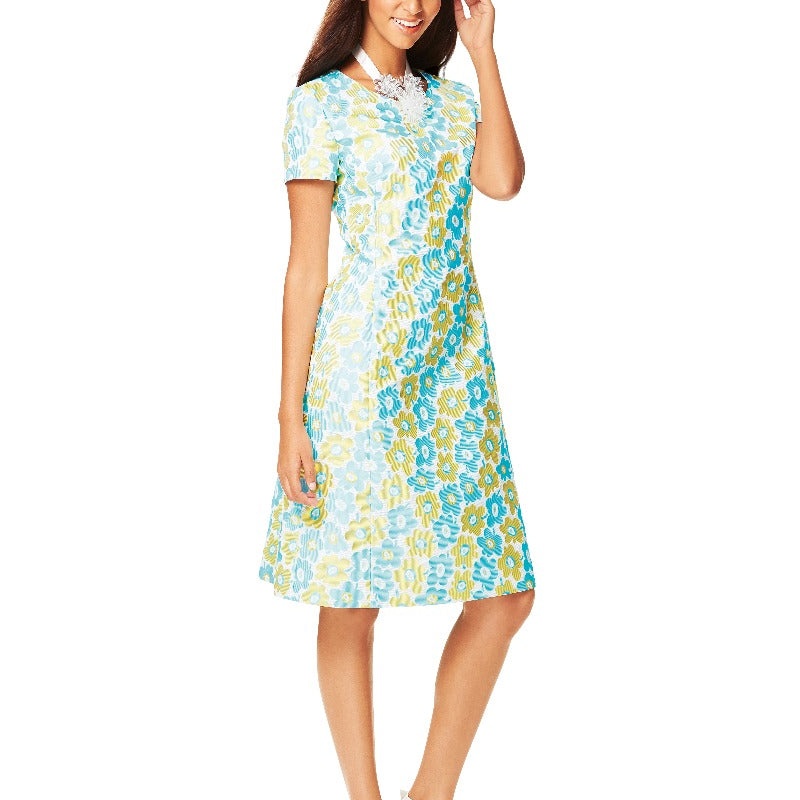 Burda Sewing Pattern 6627 Dress - Ribes y Casals