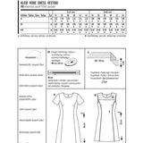 Burda Sewing Pattern 6627 Dress - Ribes y Casals