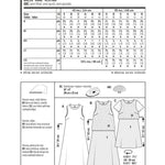Burda Sewing Pattern 6628 Dress - Ribes y Casals