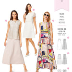 Burda Sewing Pattern 6628 Dress - Ribes y Casals