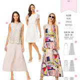 Burda Sewing Pattern 6628 Dress - Ribes y Casals