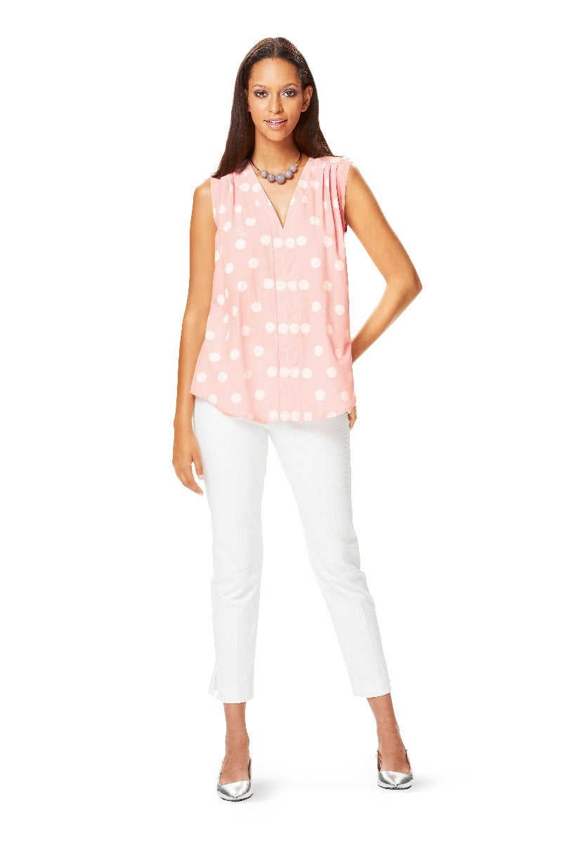 Burda Sewing Pattern 6632 Blouse - Ribes y Casals