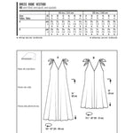 Burda Sewing Pattern 6663 Dress - Ribes y Casals