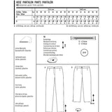 Burda Sewing Pattern 6681 Pants - Ribes y Casals