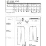 Burda Sewing Pattern 6681 Pants - Ribes y Casals