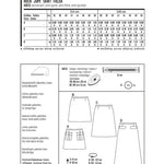 Burda Sewing Pattern 6682 Skirt - Ribes y Casals