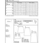Burda Sewing Pattern 6682 Skirt - Ribes y Casals