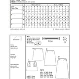 Burda Sewing Pattern 6682 Skirt - Ribes y Casals