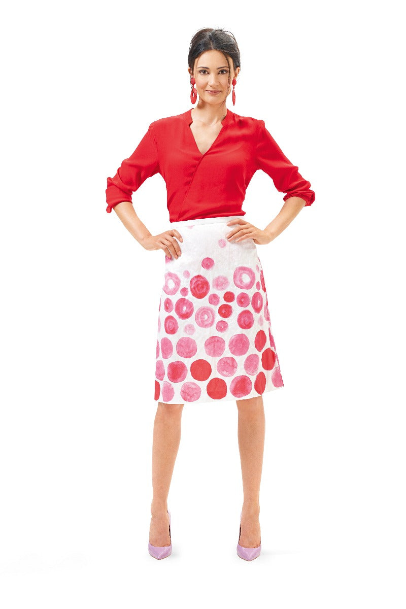 Burda Sewing Pattern 6682 Skirt - Ribes y Casals
