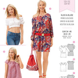 Burda Sewing Pattern 6684 Dress and Blouse - Ribes y Casals