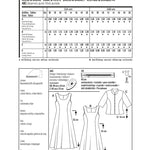 Burda Sewing Pattern 6687 Dress and Jacket - Ribes y Casals