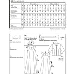 Burda Sewing Pattern 6687 Dress and Jacket - Ribes y Casals
