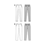 Burda Sewing Pattern 6689 Pants - Ribes y Casals