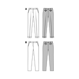 Burda Sewing Pattern 6689 Pants - Ribes y Casals