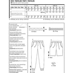 Burda Sewing Pattern 6719 Pants - Ribes y Casals