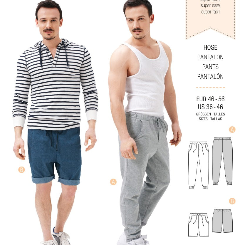 Burda Sewing Pattern 6719 Pants - Ribes y Casals