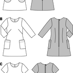 Burda Sewing Pattern 6721 Dress - Ribes y Casals