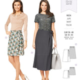 Burda Sewing Pattern 6733 Skirt - Ribes y Casals