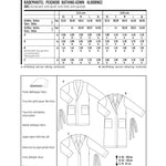 Burda Sewing Pattern 6740 Bathrobe - Ribes y Casals
