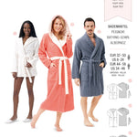 Burda Sewing Pattern 6740 Bathrobe - Ribes y Casals
