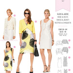 Burda Sewing Pattern 6773 Jacket and Dress - Ribes y Casals
