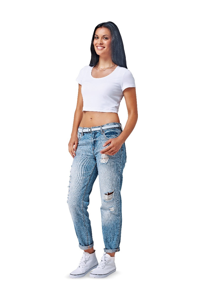 Burda Sewing Pattern 6820 Shirt - Ribes y Casals