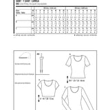 Burda Sewing Pattern 6820 Shirt - Ribes y Casals