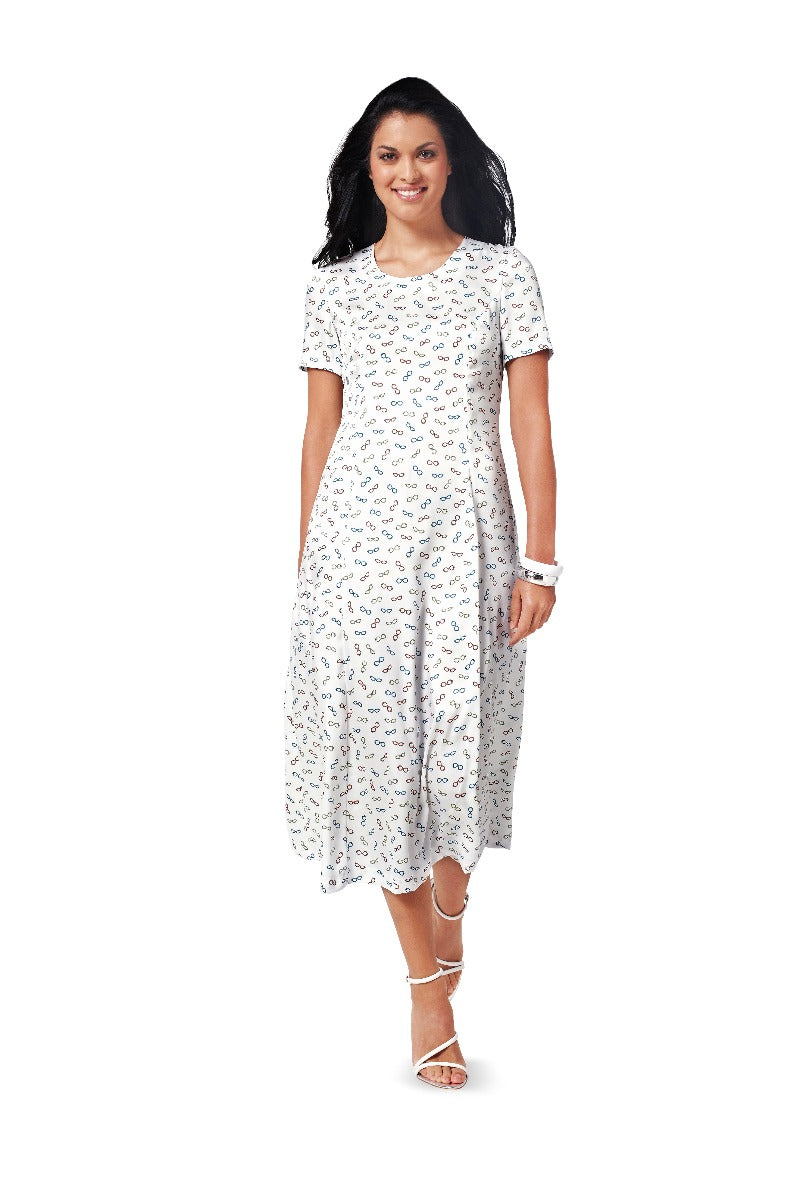 Burda Sewing Pattern 6821 Dress - Ribes y Casals