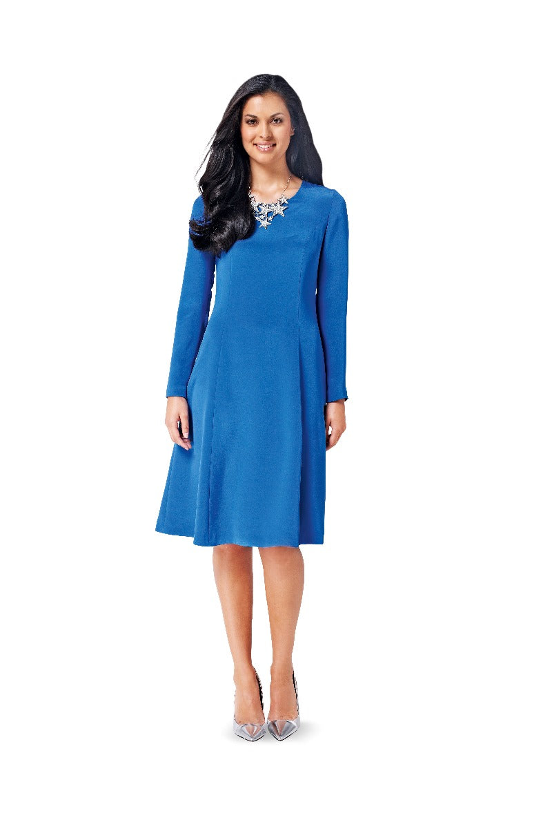 Burda Sewing Pattern 6821 Dress - Ribes y Casals