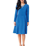 Burda Sewing Pattern 6821 Dress - Ribes y Casals