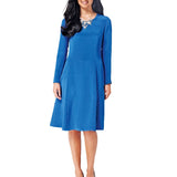 Burda Sewing Pattern 6821 Dress - Ribes y Casals