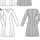 Burda Sewing Pattern 6821 Dress - Ribes y Casals